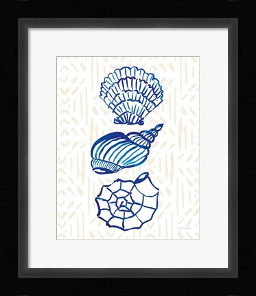 Framed Salty Waves I Print