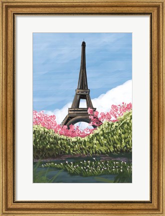 Framed Take Me to Paris Print