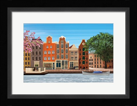 Framed Amsterdam Print