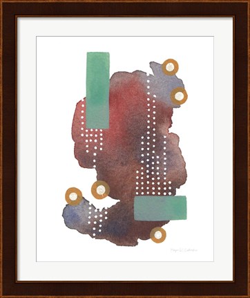 Framed Abstract Day VI Print