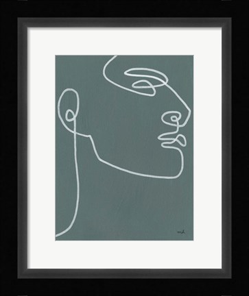 Framed About Face I Print