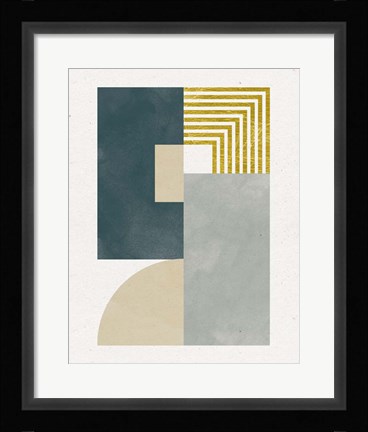 Framed Deco Glam II Print