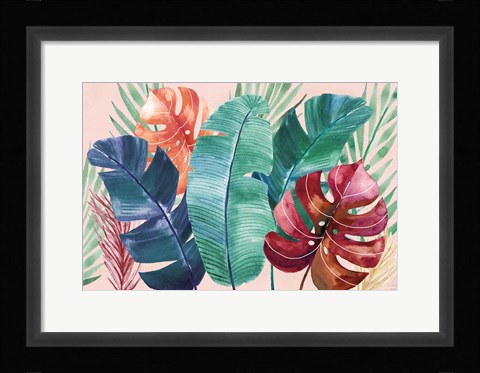 Framed Tropics I Print