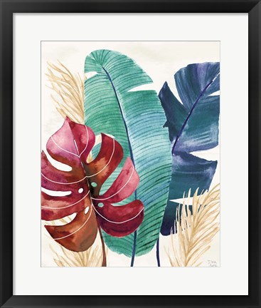 Framed Tropics III Print
