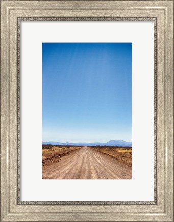 Framed Follow Your Road Print