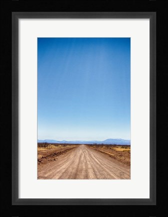 Framed Follow Your Road Print