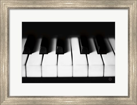 Framed Piano Lounge I Print