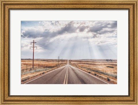 Framed Montana Skies Print