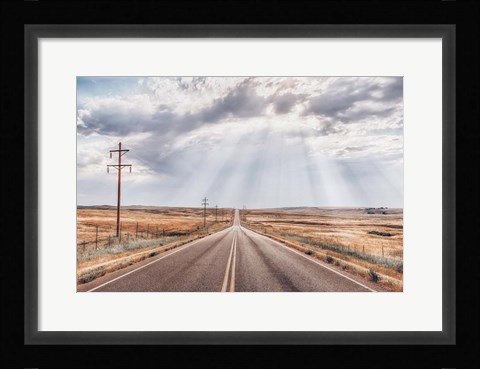 Framed Montana Skies Print