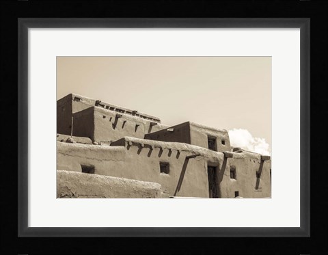 Framed Southwest Adobe Print