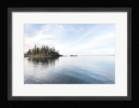 Framed Northwest Islands Print