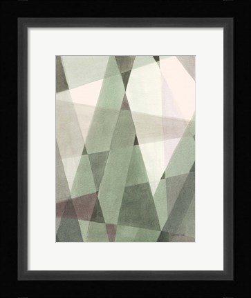 Framed Light Angle II Reseda Print