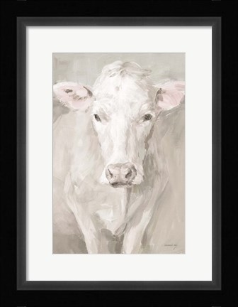 Framed Flossie Neutral Print