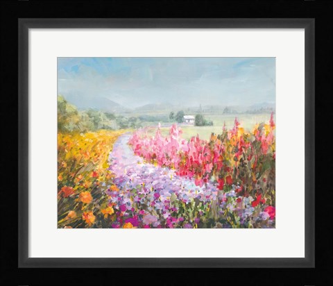 Framed Drift Garden Print