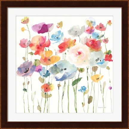 Framed Bright Day Blooming Print