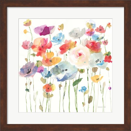 Framed Bright Day Blooming Print