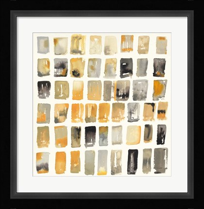 Framed City Windows I Autumn Print