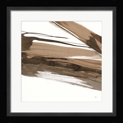 Framed Almost Stripes II Print