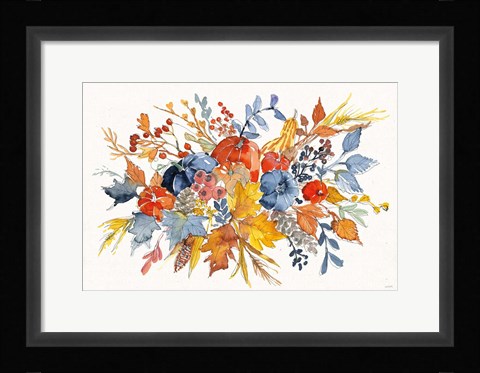 Framed Fall Flair I Print
