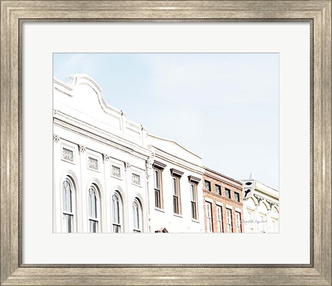Framed Row Houses Print