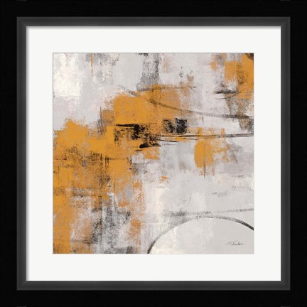 Framed Stone Gardens II Autumn Print