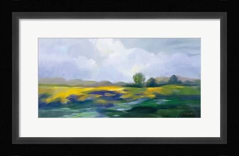 Framed Spring Green Print