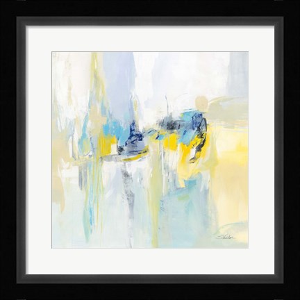 Framed Wheat Field Print