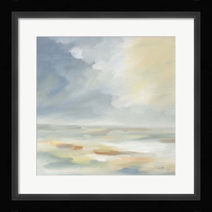 Framed Pastel Clouds Print