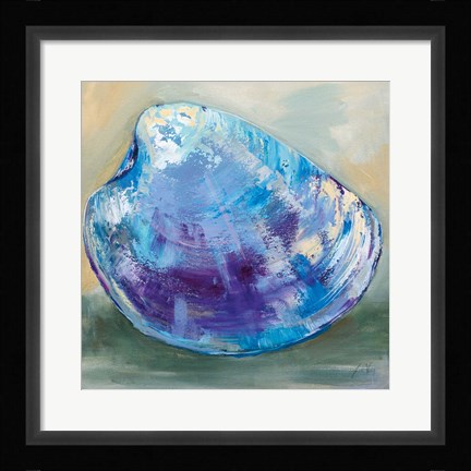 Framed Beach Comber II Print