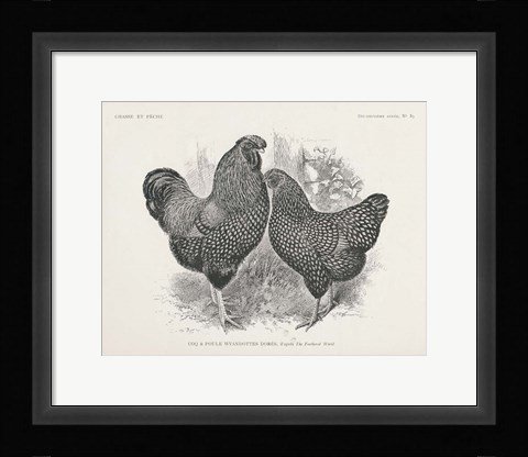 Framed Vintage Farm Life I Print