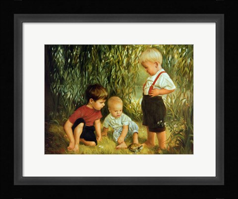 Framed New Friend Print