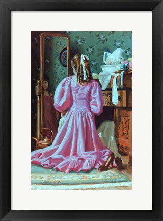 Framed Little Bridesmaid Print