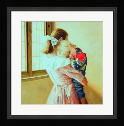 Framed Mothers Love Print