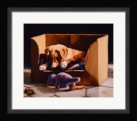 Framed Playful Print