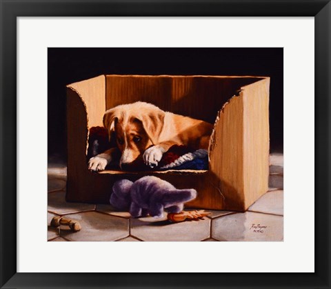 Framed Playful Print