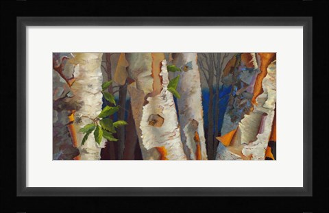Framed Birch Family Print
