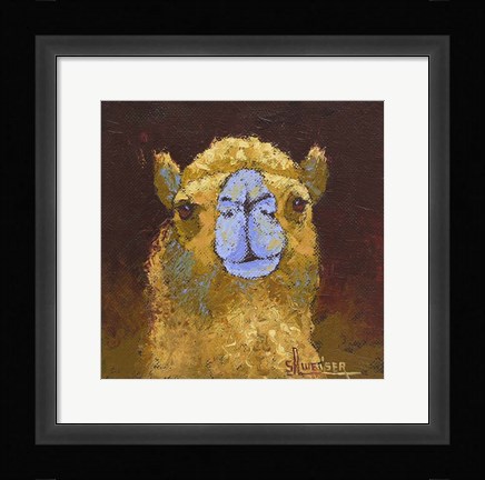Framed Camel Print