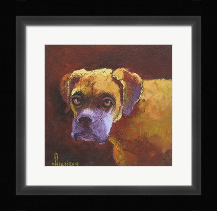 Framed Dog Print
