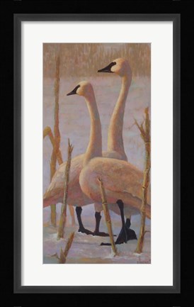 Framed Winter Wandering Print