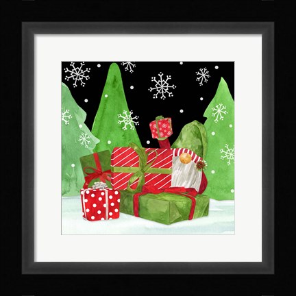 Framed Gnome for Christmas I-Gifts Print