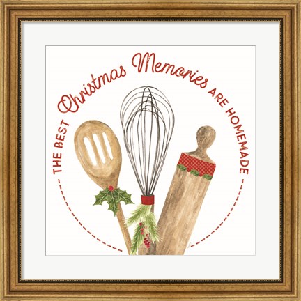 Framed Home Cooked Christmas II-Memories Print