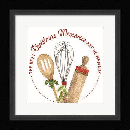 Framed Home Cooked Christmas II-Memories Print