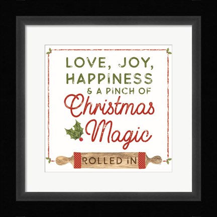 Framed Home Cooked Christmas VII-Christmas Magic Print