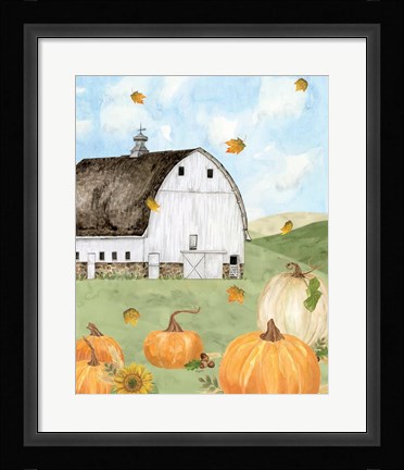 Framed Fall Sunshine II Print