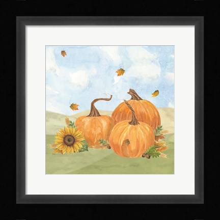 Framed Fall Sunshine IX Print