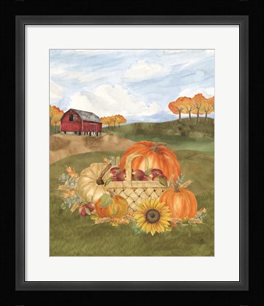 Framed Harvest Season VI Print