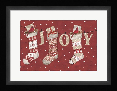 Framed Hello Winter XV Print