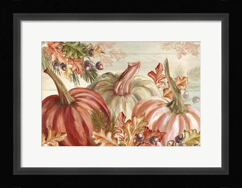 Framed October Symphony I Print