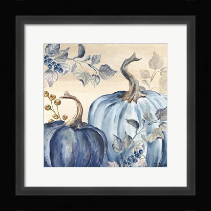 Framed Pumpkin Blues II Print
