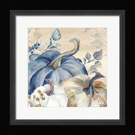 Framed Pumpkin Blues III Print